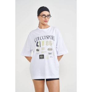 CAMISETA COLCCI SPORT LOOSE FEMININA BRANCO