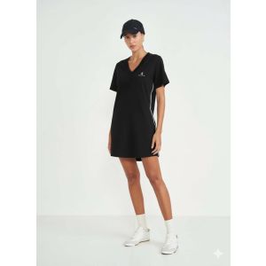 VESTIDO COLCCI SPORT COMFORT FEMININO PRETO PACE.