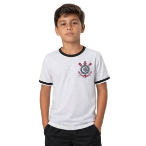 CAMISETA BRAZILINE CORINTHIANS LUMINA INFANTIL