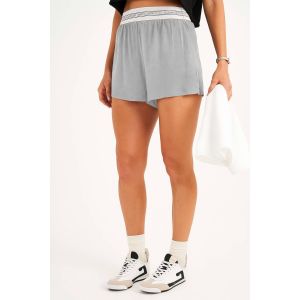 SHORT COLCCI SPORT COMFORT FEMININA CINZA