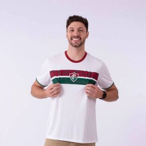 CAMISETA BRAZILINE FLUMINENSE STENCIL MASCULINA