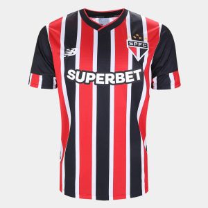 CAMISA NEW BALANCE AWAY SPFC 2024 TORCEDOR